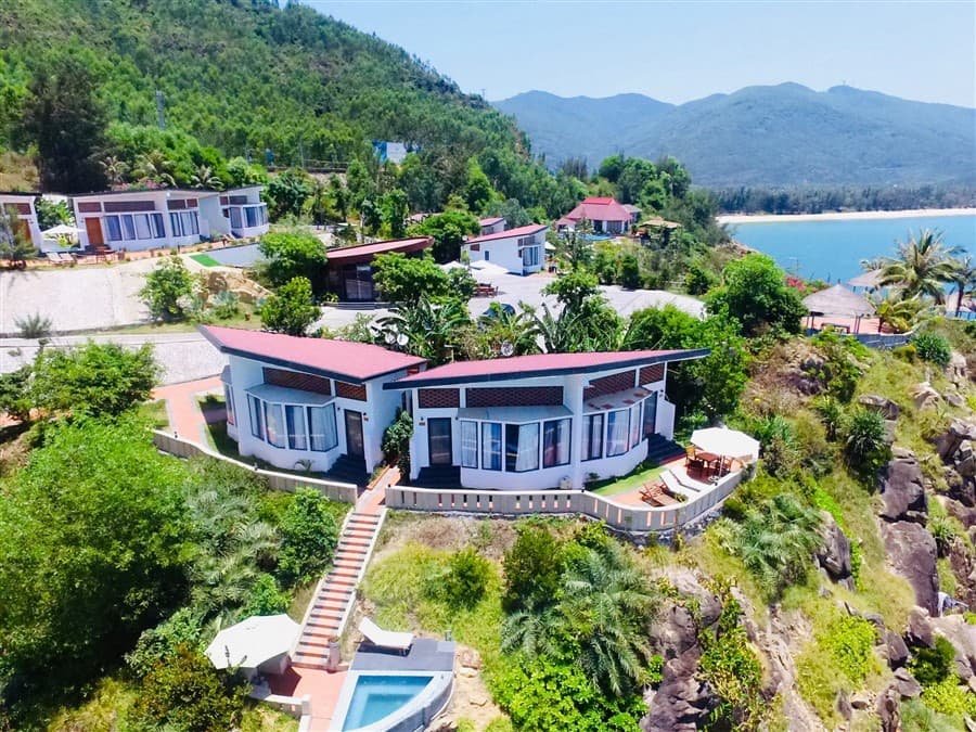Resort và Biệt thự Allia nằm trên bờ biển Quy Nhơn, Bình Định