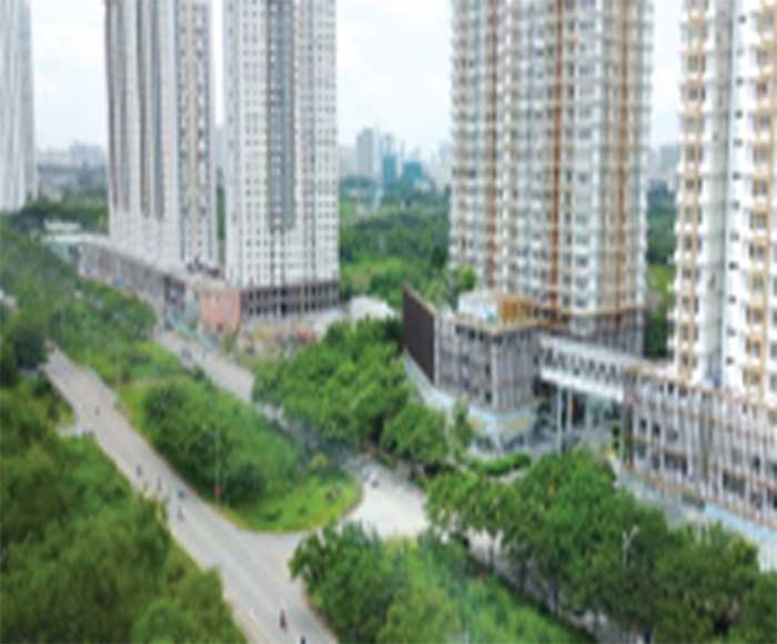 Dự án xây dựng chung cư cao cấp tọa lạc tại mặt tiền đường Nguyễn Hữu Thọ