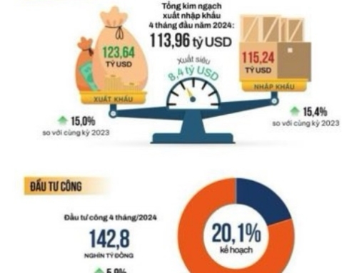 MỘT SỐ CHỈ SỐ THỐNG KÊ KINH TẾ VĨ MÔ 6 THÁNG ĐẦU NĂM 2024